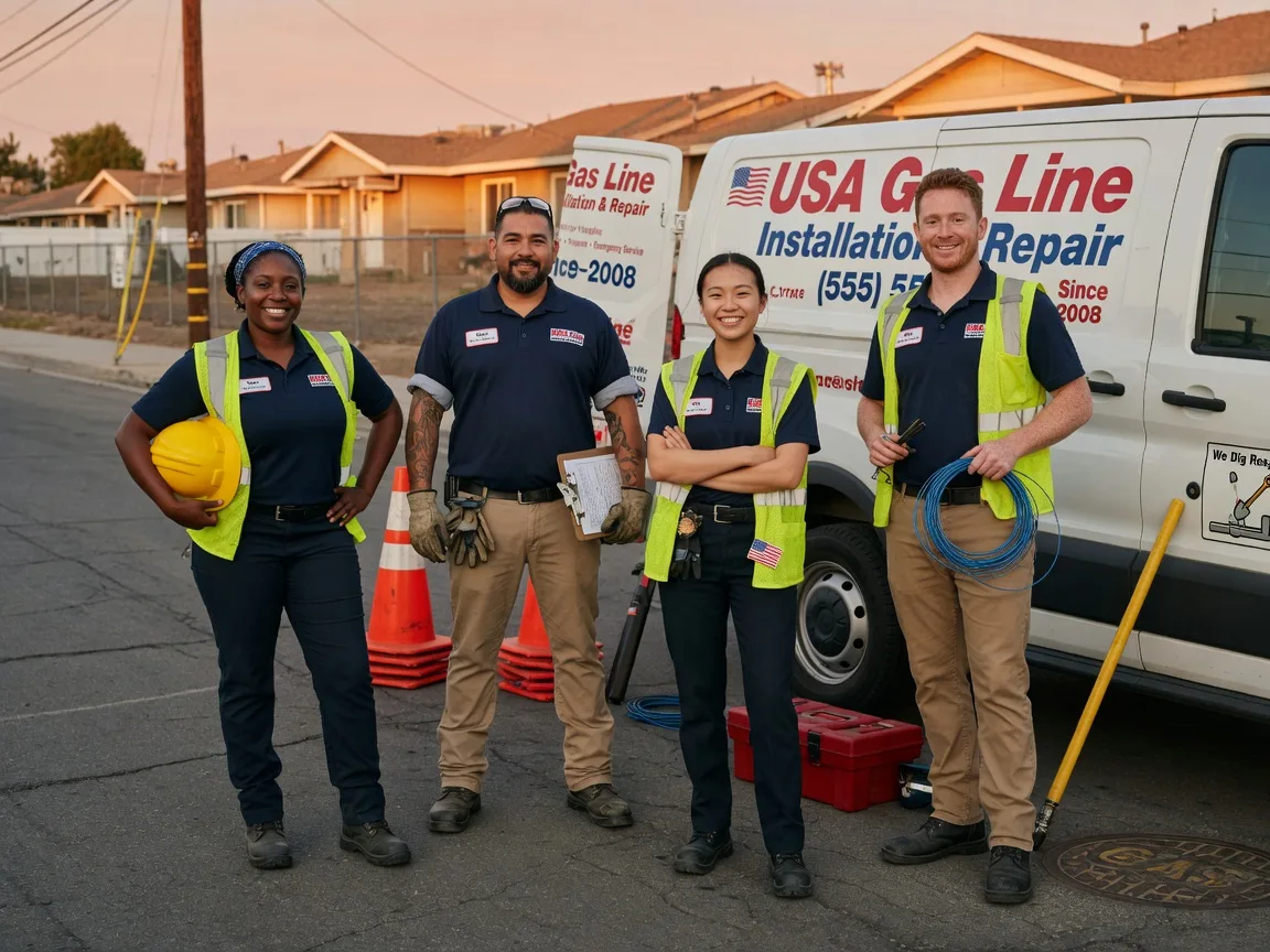 Gas Line Installation company in Houghton, IA